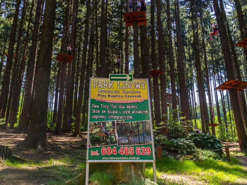 Magellan park linowy – emocjonujące atrakcje dla całej rodziny