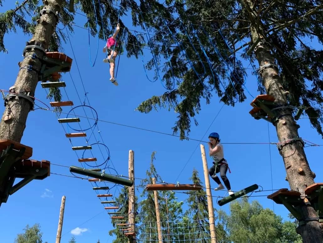Park Linowy Korzonkowo - atrakcje, trasy i ważne informacje dla odwiedzających